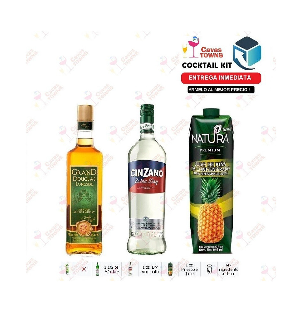 Cocktail Kit Algonquin Receta Recipe - Cavas Towns