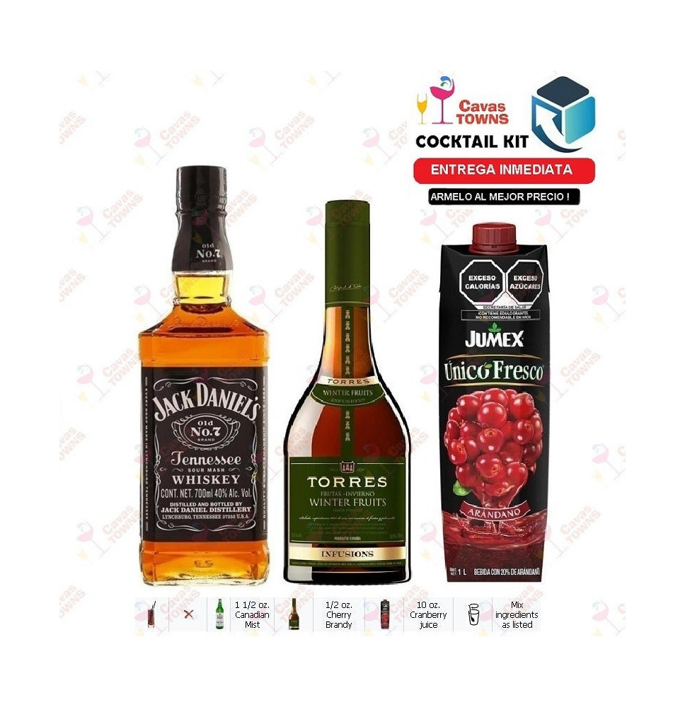 Cocktail Kit Aquarius Receta Recipe - Cavas Towns