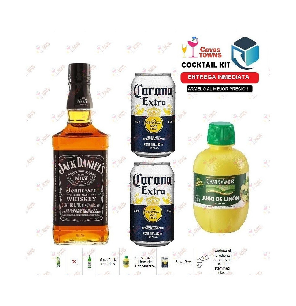 Cocktail Kit BBQ Delight Receta Recipe - Cavas Towns