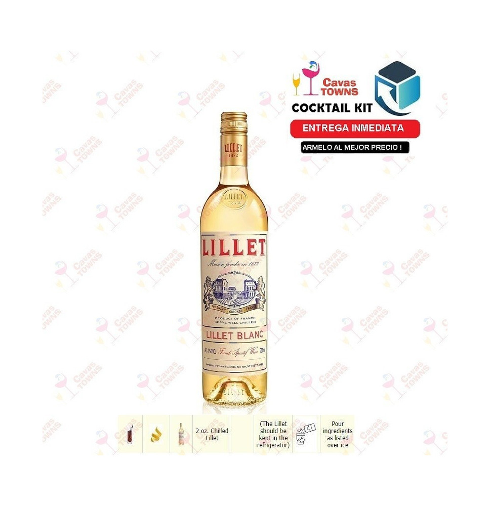 Cocktail Kit Berry Southern Comfortable - 1 Receta Recipe - Cavas Towns