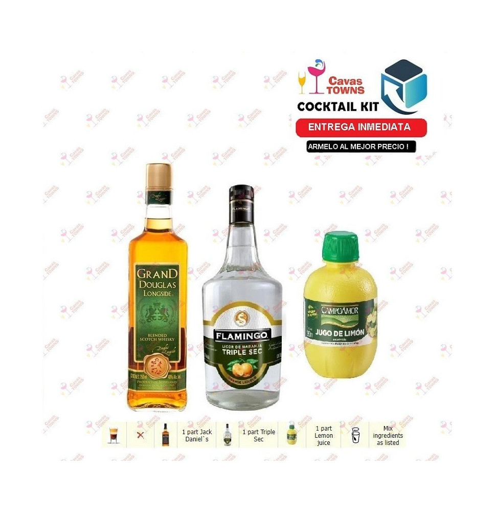 Cocktail Kit Black Rider Receta Recipe - Cavas Towns