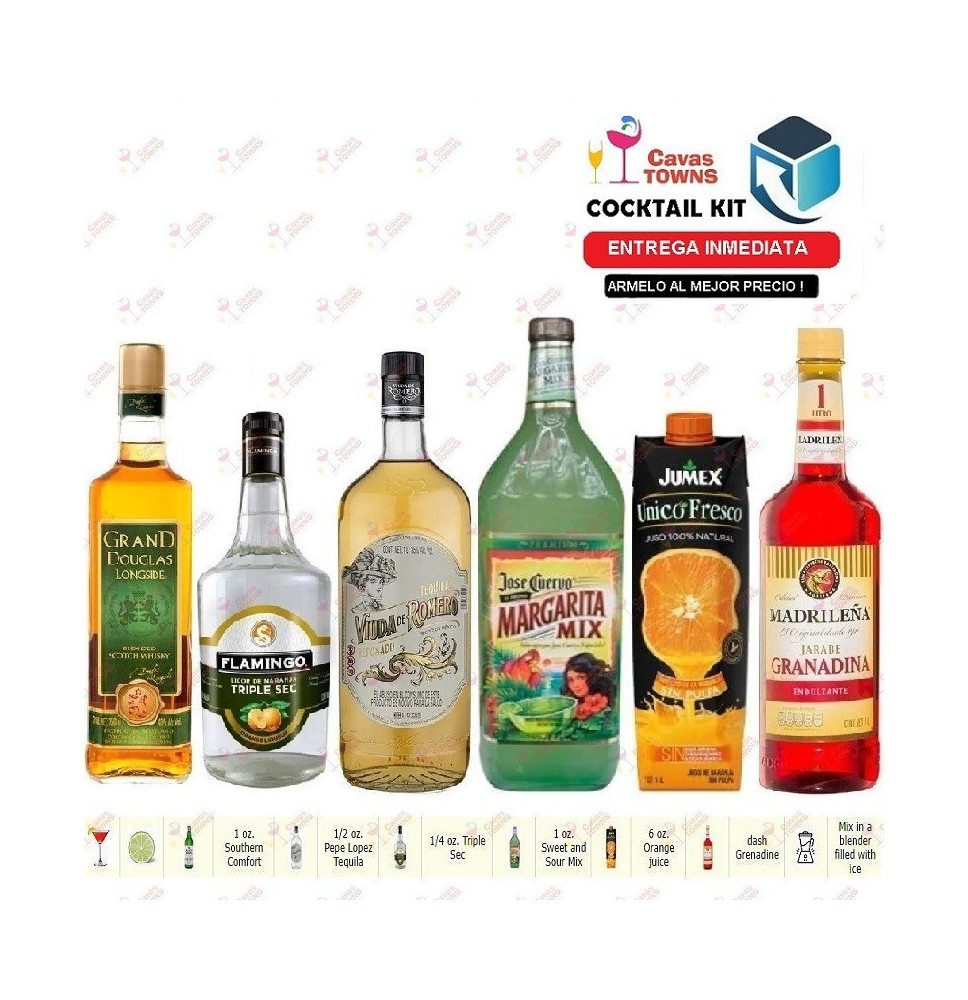 Cocktail Kit Blitz Receta Recipe - Cavas Towns