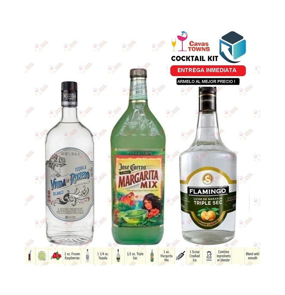 Cocktail Kit Bizzard - 1 Receta Recipe - Cavas Towns