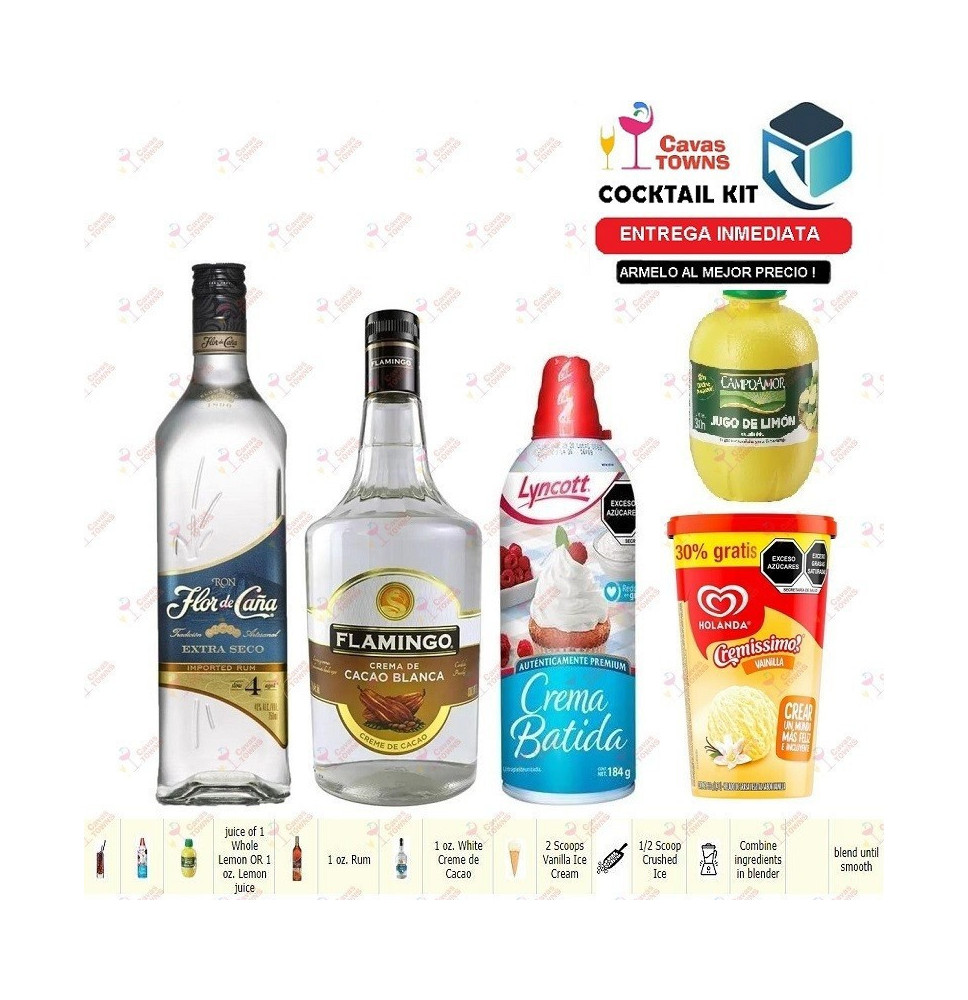 Cocktail Kit Blood Clot - 1 Receta Recipe - Cavas Towns