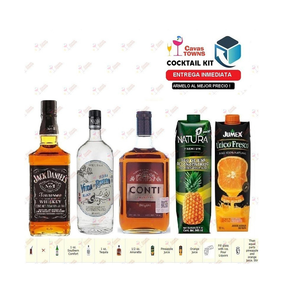 Cocktail Kit Bon Voyage Receta Recipe - Cavas Towns