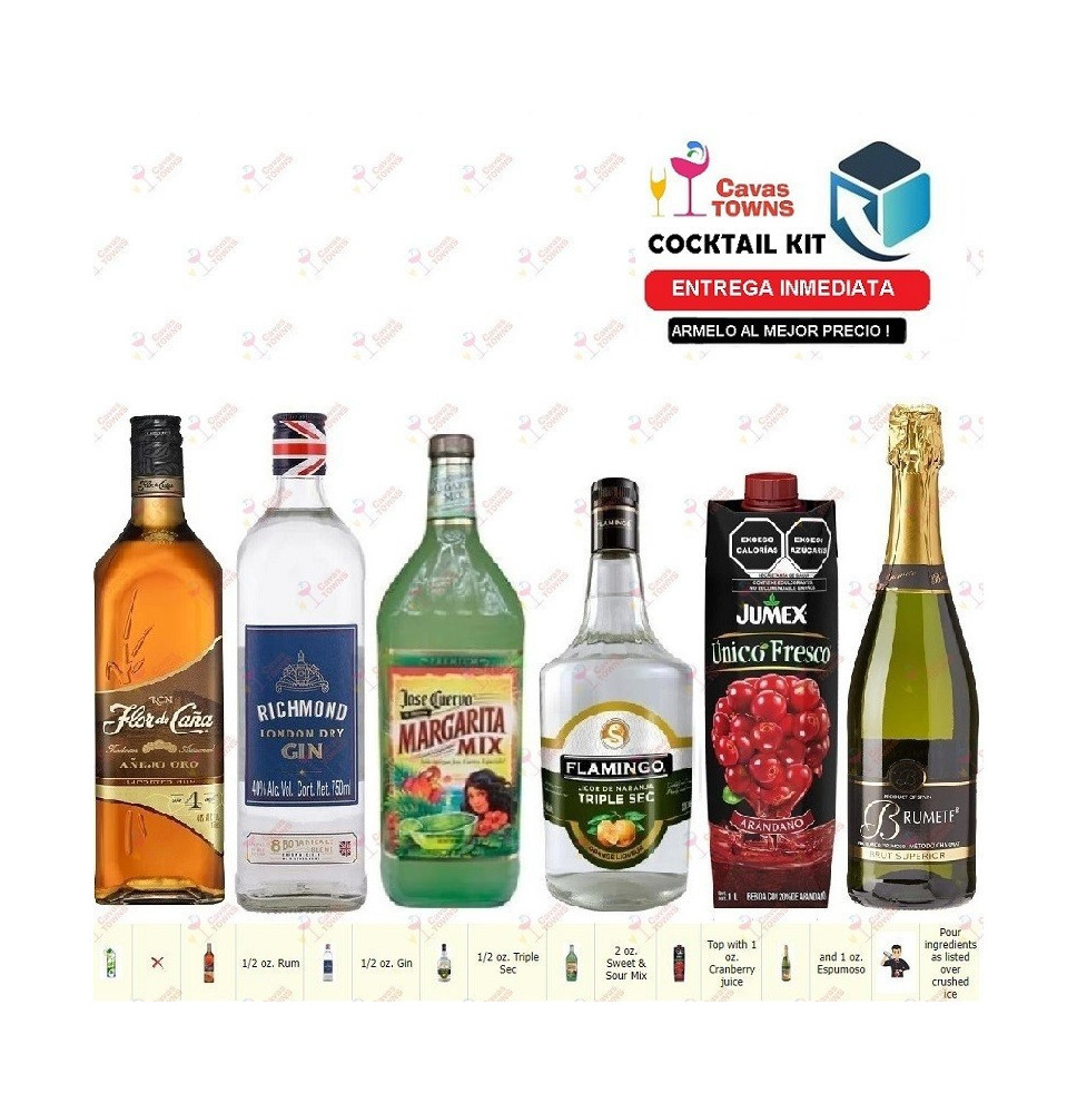 Cocktail Kit Bone Crusher Receta Recipe - Cavas Towns