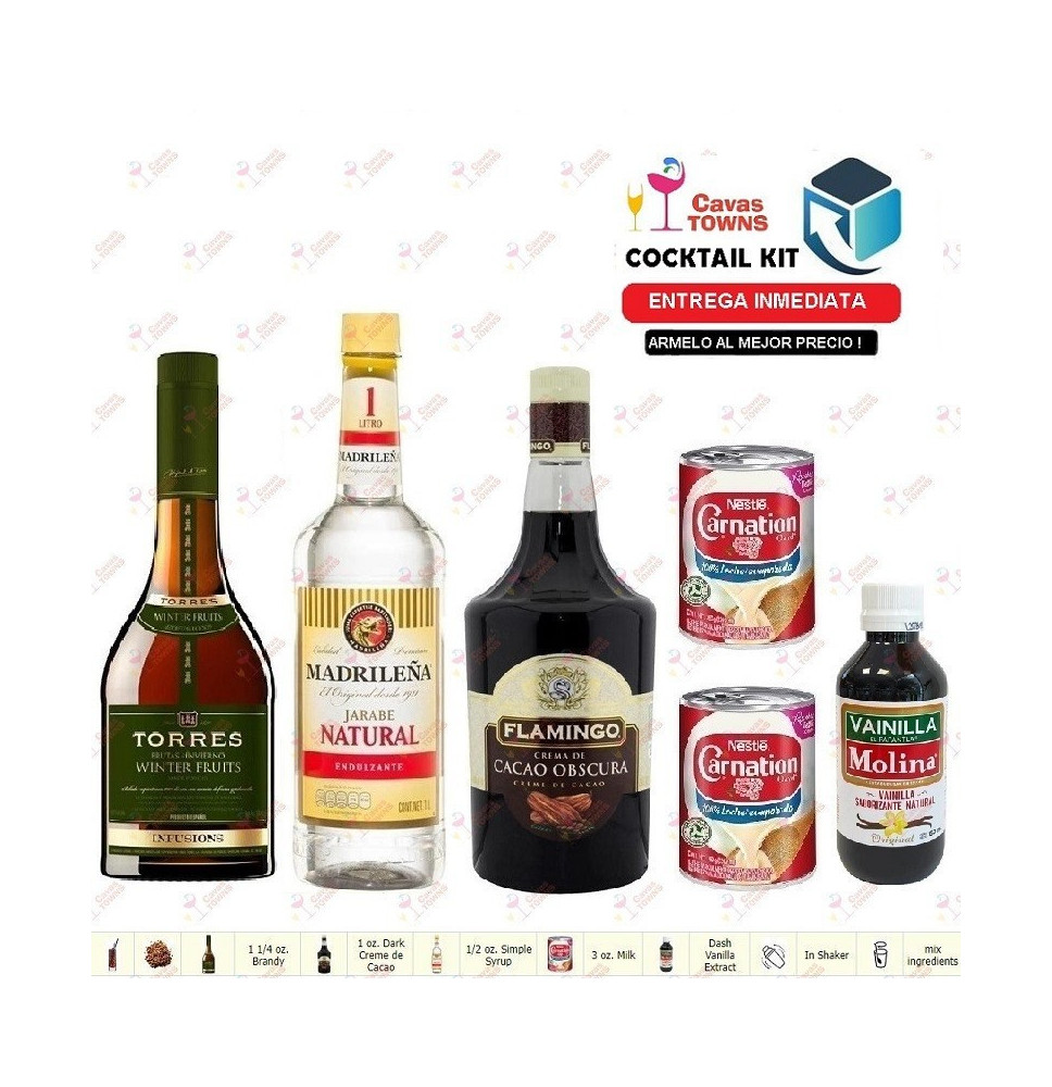 Cocktail Kit Brandy Milk Punch Receta Recipe - Cavas Towns Cocktail Kit Brandy Milk Punch Receta Recipe - Cavas Towns
