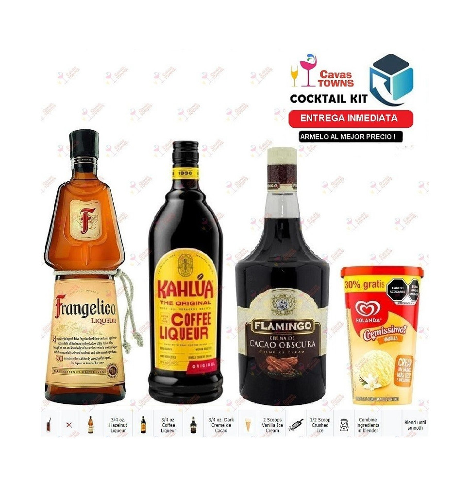 Cocktail Kit Brazilian Monk Receta Recipe - Cavas Towns