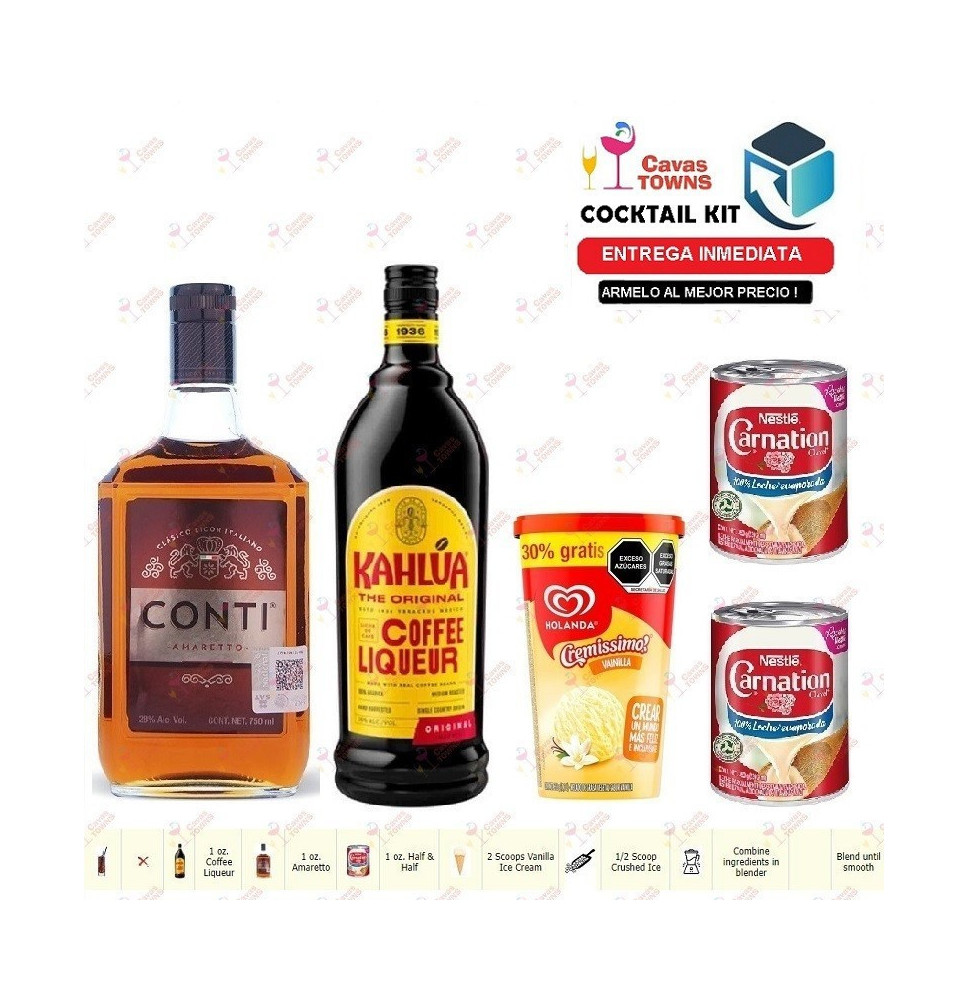 Cocktail Kit Burnt Almond Receta Recipe - Cavas Towns