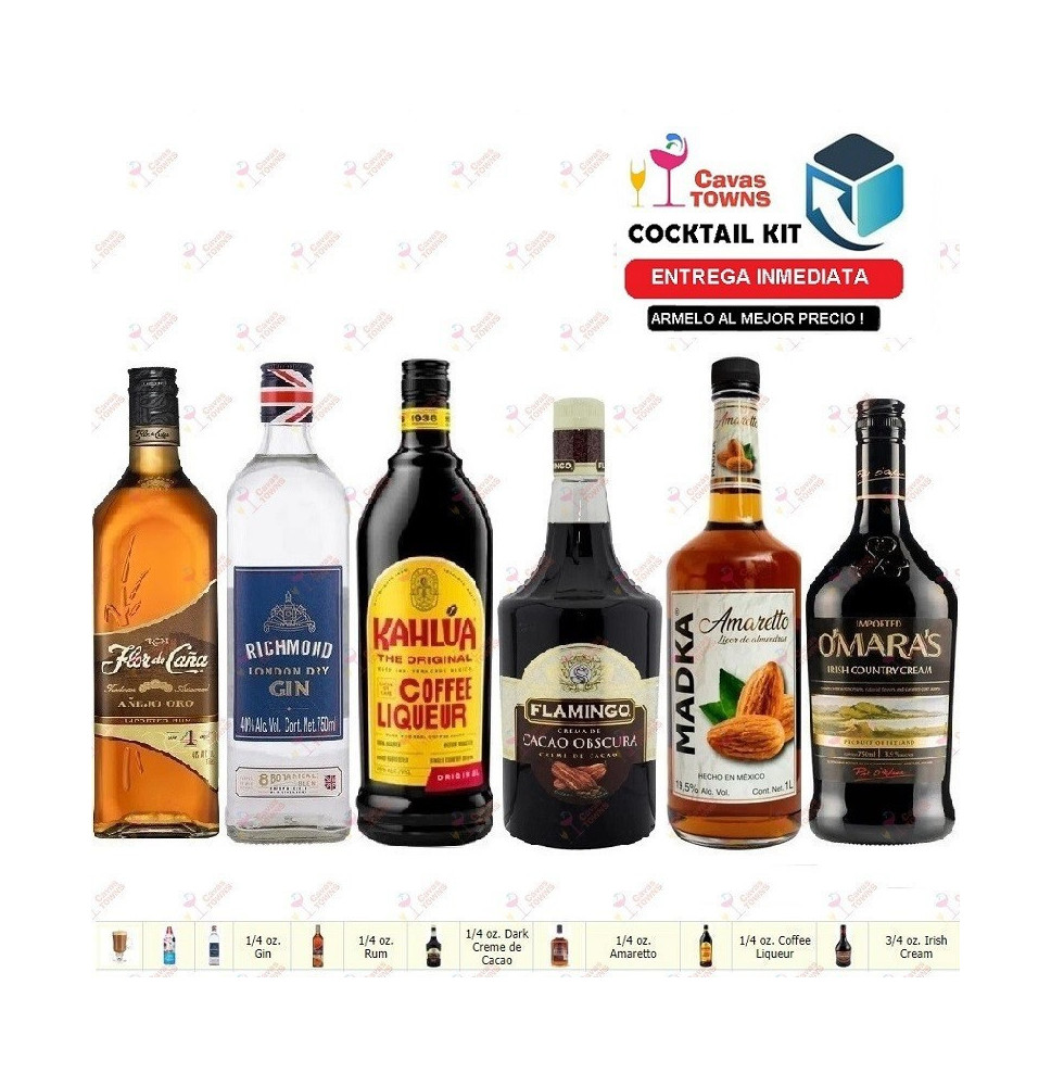 Cocktail Kit Cafe Michel Receta Recipe - Cavas Towns