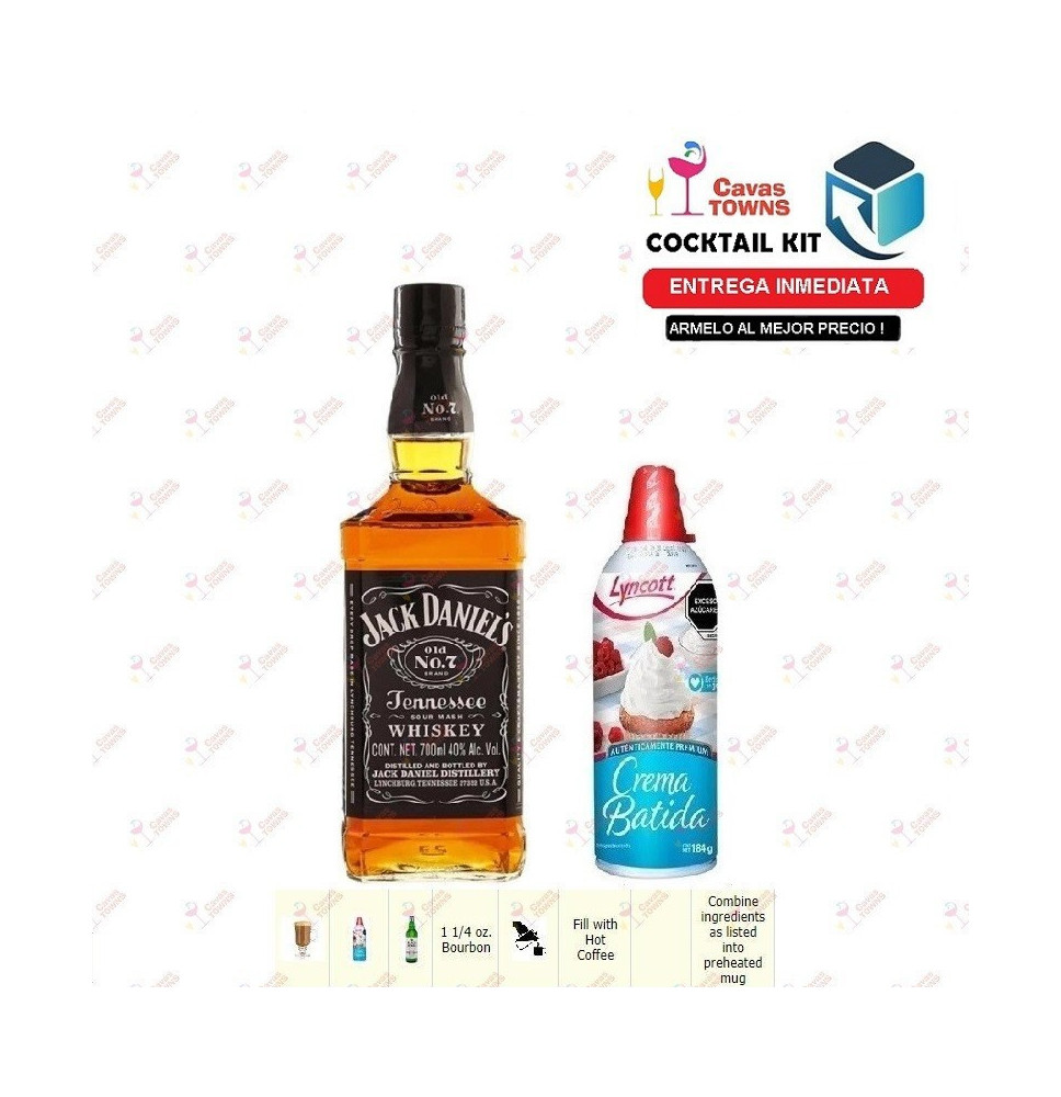 Cocktail Kit Cafe Royal - 1 Receta Recipe - Cavas Towns