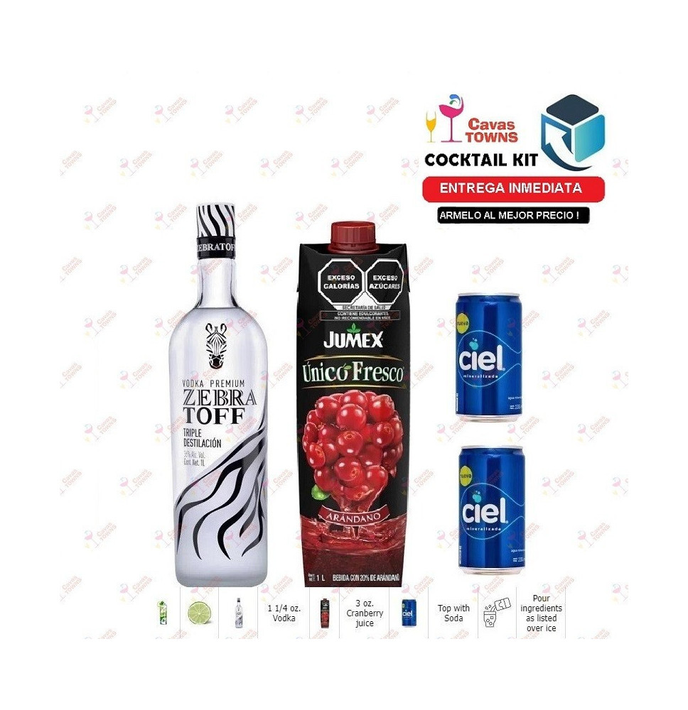 Cocktail Kit Cappe Codder Receta Recipe - Cavas Towns