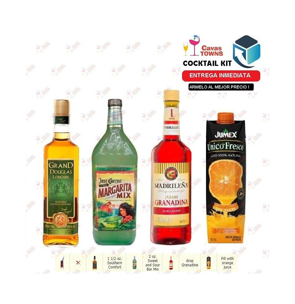 Cocktail Kit Cherry Lifesaver - 2 Receta Recipe - Cavas Towns