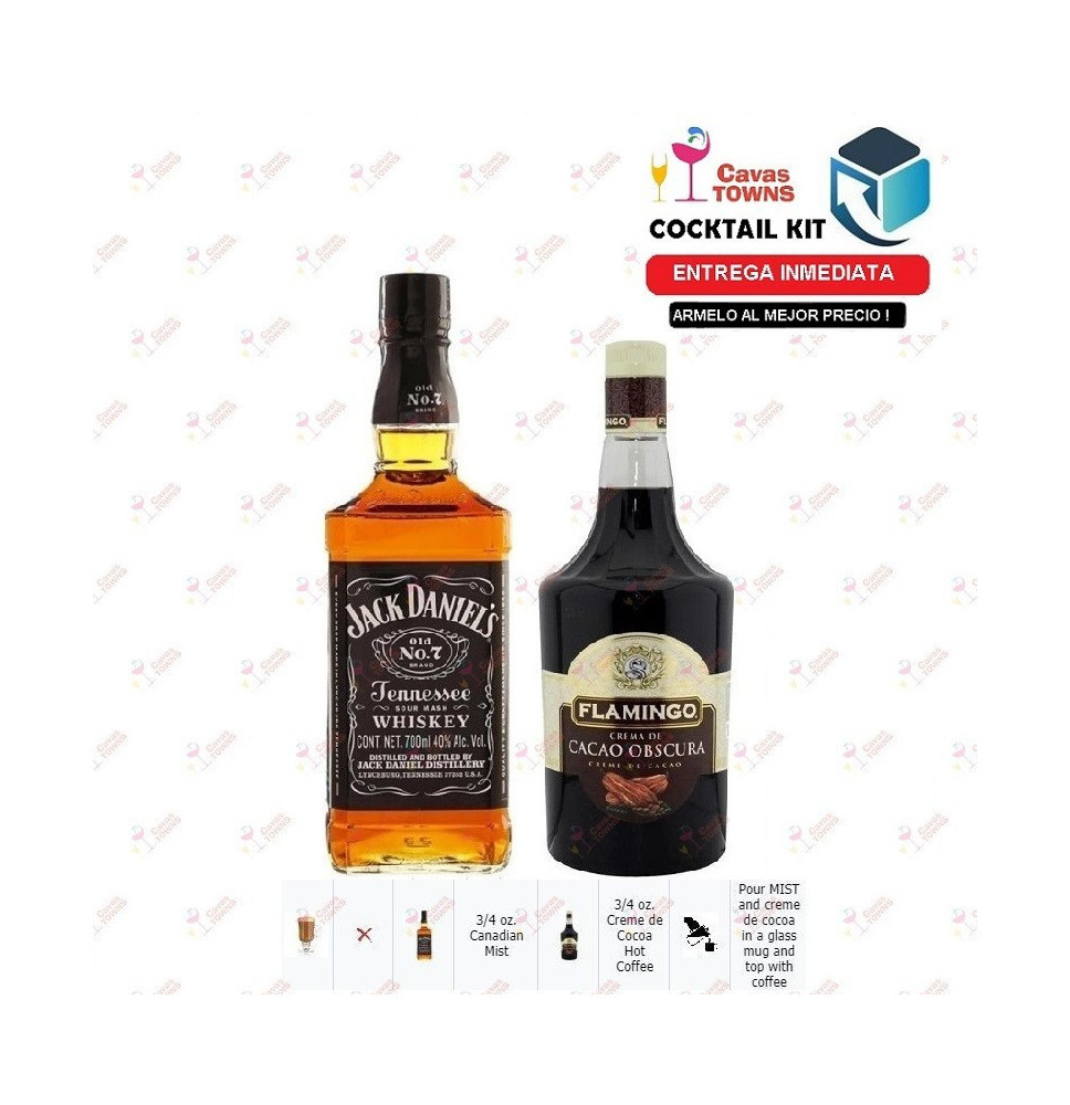 Cocktail Kit Chocolate Moose - 1 Receta Recipe - Cavas Towns