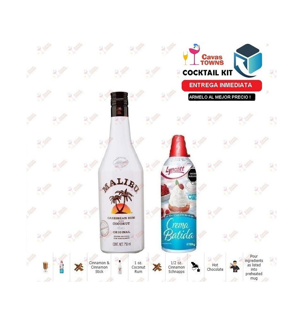 Cocktail Kit Cinnamon Snap Receta Recipe - Cavas Towns