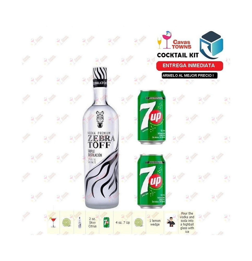 Cocktail Kit Citrus Cooler Receta Recipe - Cavas Towns