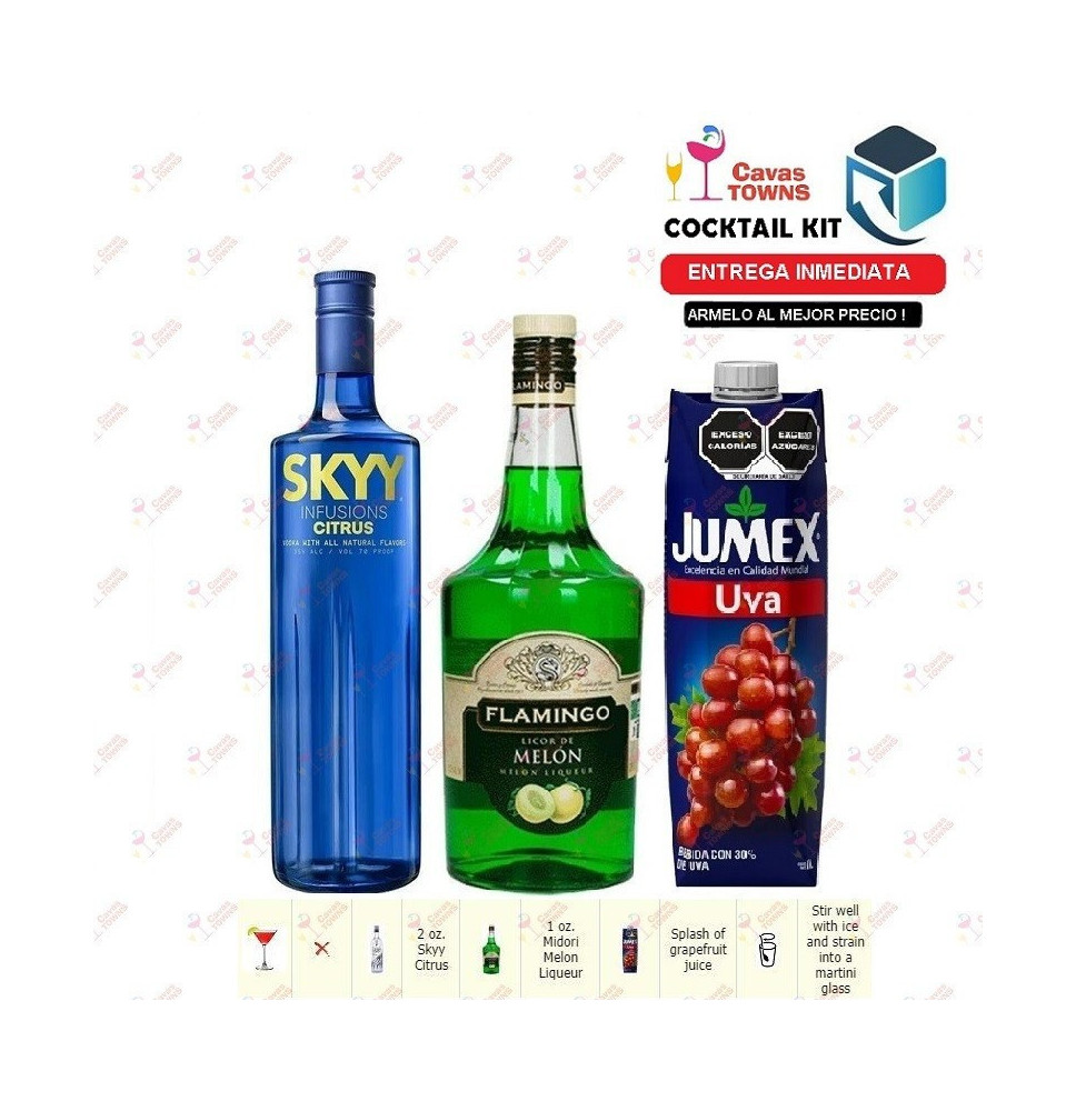 Cocktail Kit Citrus Sky Light Receta Recipe - Cavas Towns Cocktail Kit Citrus Sky Light Receta Recipe - Cavas Towns