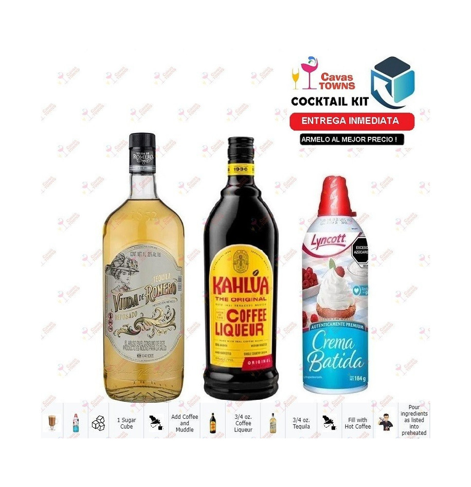 Cocktail Kit Cutty Cooler - 1 Receta Recipe - Cavas Towns