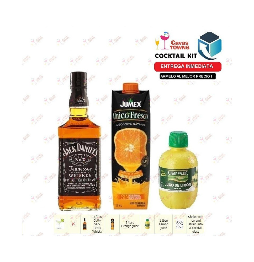 Cocktail Kit Cutty Walters Receta Recipe - Cavas Towns