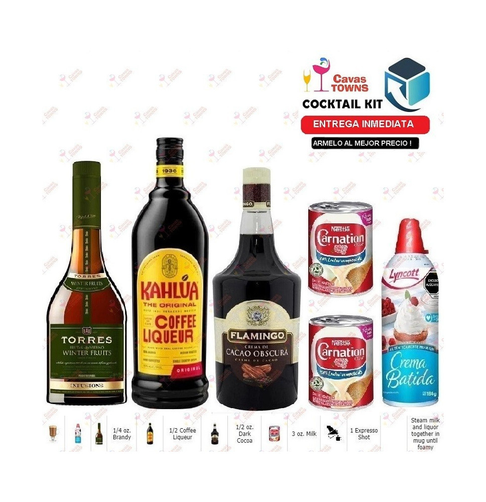 Cocktail Kit De Rigueur Receta Recipe - Cavas Towns