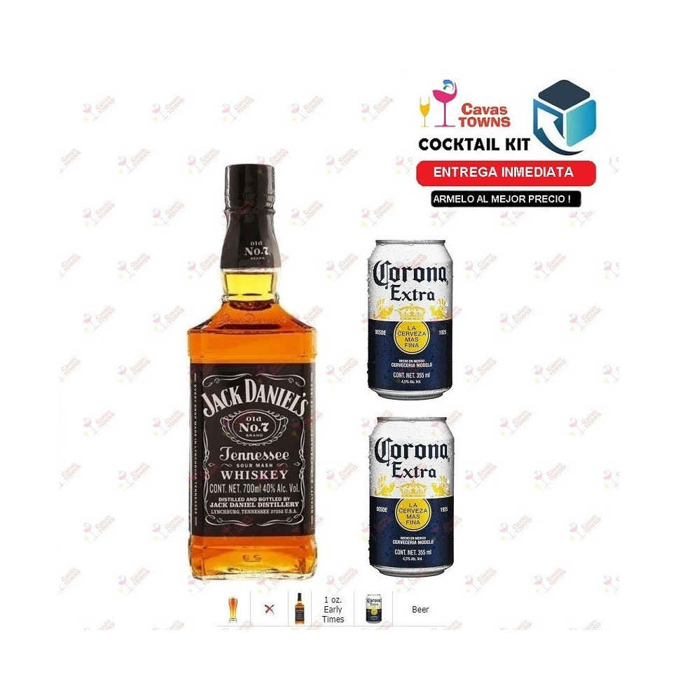 Cocktail Kit Depth Charge Receta Recipe - Cavas Towns