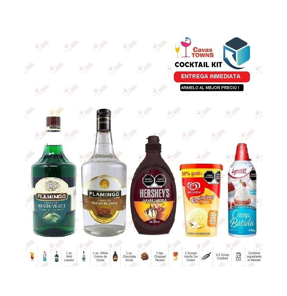 Cocktail Kit Double Dutch Treat Receta Recipe - Cavas Towns