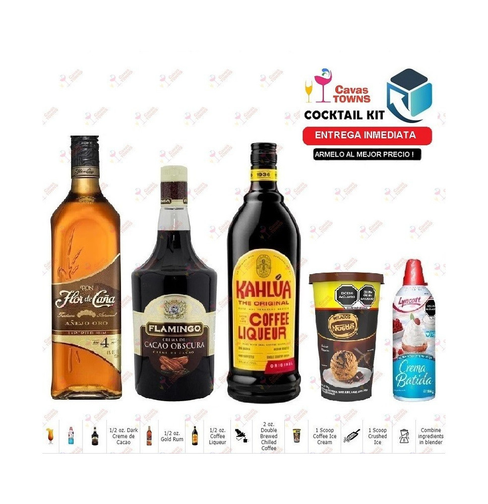 Cocktail Kit Frozen Cafe Reese Receta Recipe - Cavas Towns