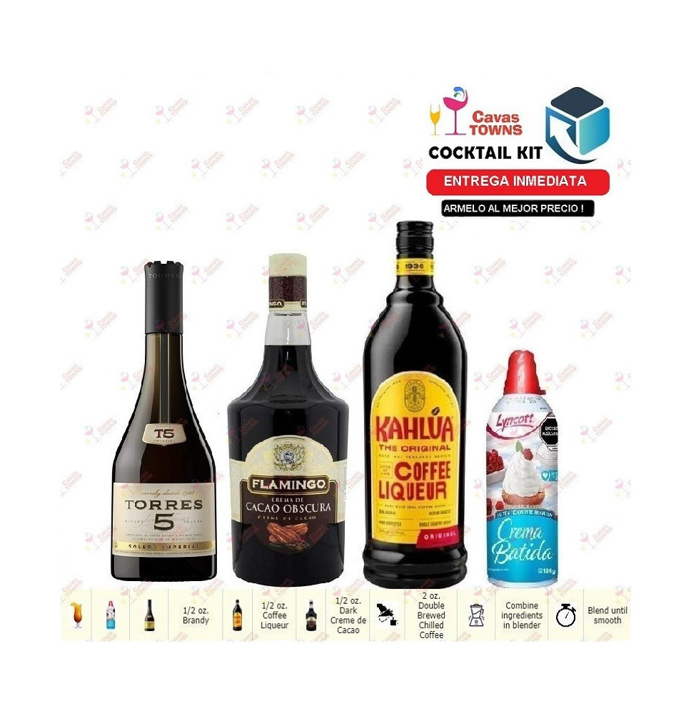 Cocktail Kit Frozen Keoke Coffee Receta Recipe - Cavas Towns