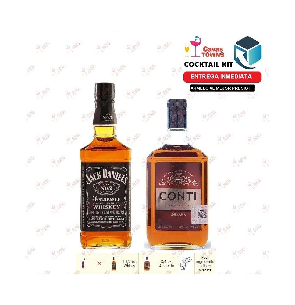Cocktail Kit Godfather Receta Recipe - Cavas Towns