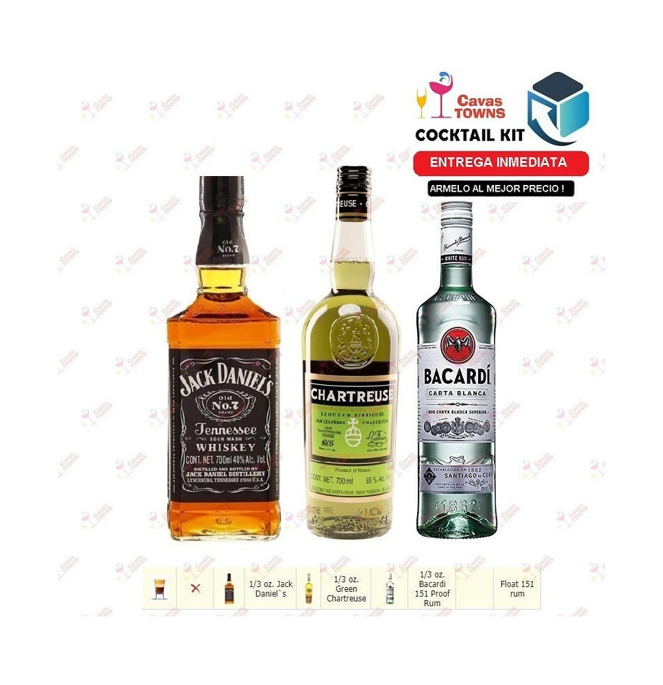 Cocktail Kit Gorilla's Tit Receta Recipe - Cavas Towns