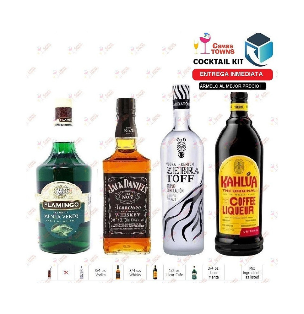 Cocktail Kit Ground Zero Receta Recipe - Cavas Towns