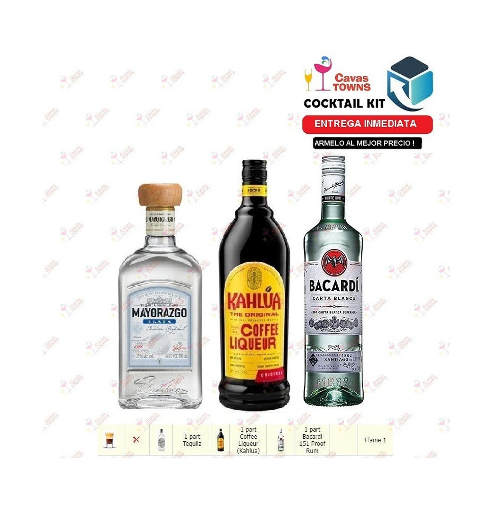 Cocktail Kit Harbor Lights - 1 Receta Recipe - Cavas Towns