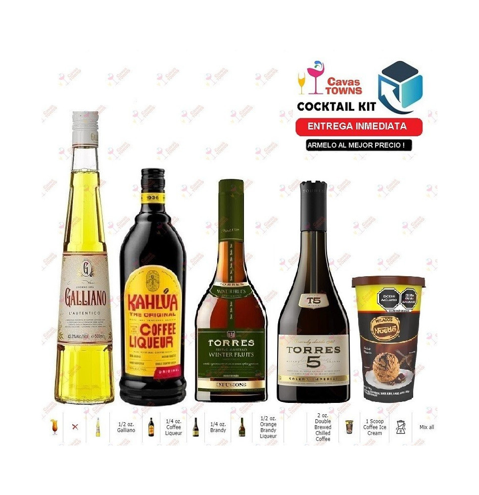 Brandy Torres Cocktail Kit Frozen Cafe Henry 3 Receta Recipe - Cavas Towns