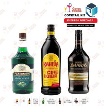 Licor De Menta Verde Flamingo 1 L - Cavas Towns Licor De Menta Verde Flamingo 1 L - Cavas Towns