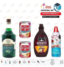 Licor De Menta Verde Flamingo 1 L - Cavas Towns Licor De Menta Verde Flamingo 1 L - Cavas Towns