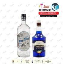 Licor De Curacao Flamingo 1000 Ml. - Cavas Towns
