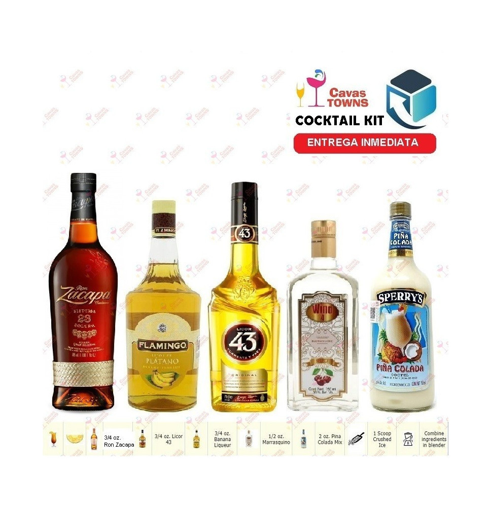 Ron Zacapa Cocktail Kit Hot Mist Receta Recipe - Sellers Towns