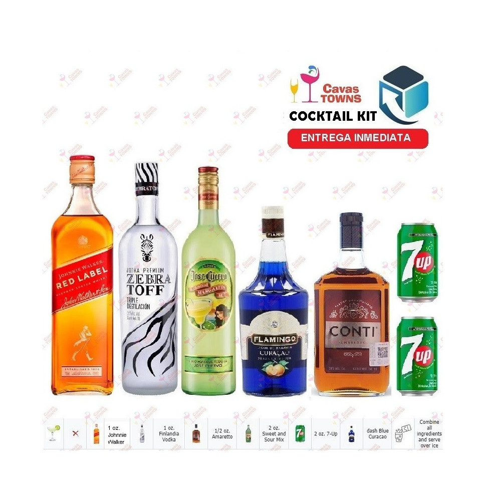 Johnnie Walker Cocktail Kit Funky Cold Medina Receta Recipe - Sellers Towns