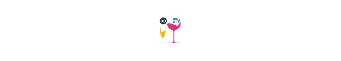 VINOS ROSADOS CON 90 PUNTOS